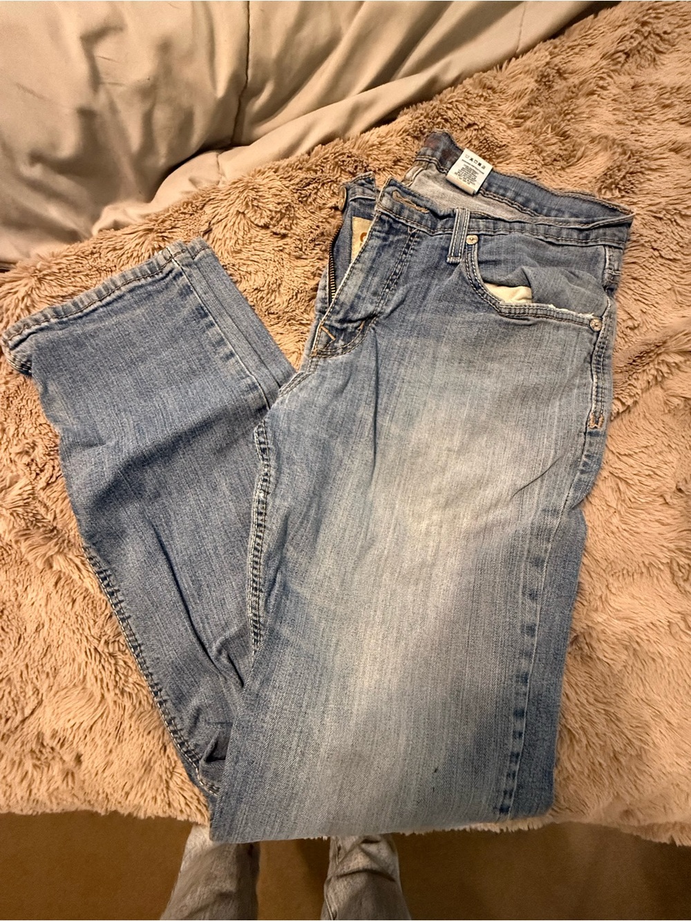 Cinch Men’s Light Blue Relaxed Fit Jesse Jeans